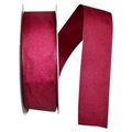 Reliant Ribbon 10.5 in. 50 Yards Grosgrain Style Ribbon, Wine 4900-201-09K